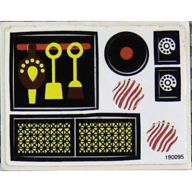 sticker sheet for set 268-1 sheet 1 - 190095