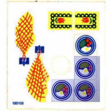 sticker sheet for set 269 - 190105