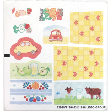 sticker sheet for set 3115 - 72999 4120463