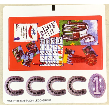 sticker sheet for set 3124 - 40951 4153733