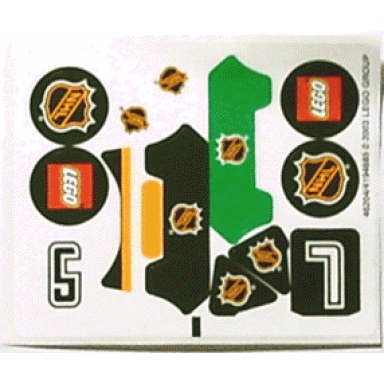 sticker sheet for set 3544 - 46204 4194685