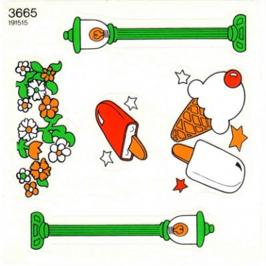 sticker sheet for set 3665 - 191515