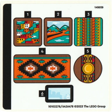 sticker sheet for set 40583 - 10102278 6426478