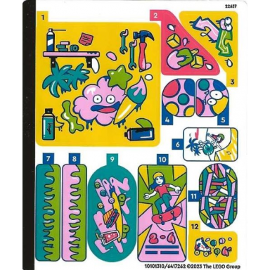 sticker sheet for set 41751 - 10101310 6417262