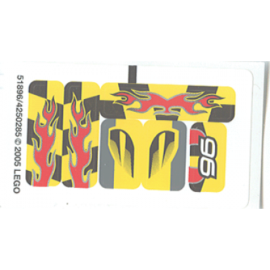 sticker sheet for gear 4271032 - 51896 4250285