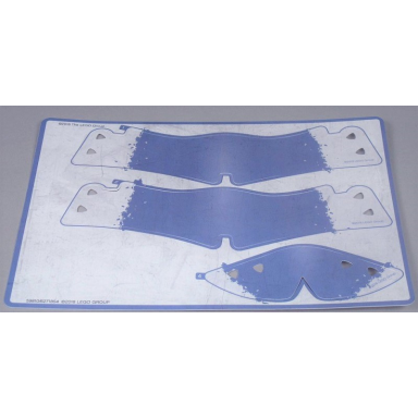 plastic skin shark sheet 1 of 2 for set 81001-1