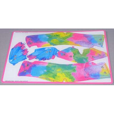 plastic skin splash koi sheet 1 of 2 for set 81002-1