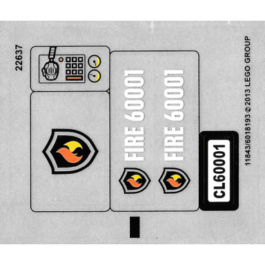 sticker sheet for set 60001 - 11843 6018193