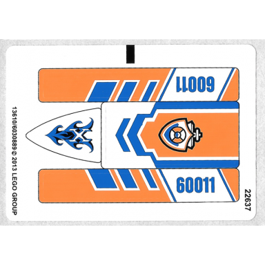 sticker sheet for set 60011 - international version - 13610 6030889