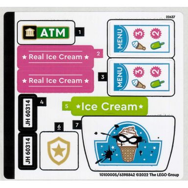 sticker sheet for set 60314 - 10100005 6398842