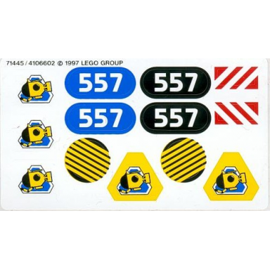 sticker sheet for set 6557 - 71445 4106602