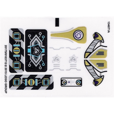 sticker sheet for set 70167 - north american version - 20175 6103712