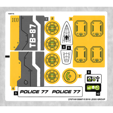 sticker sheet for set 76059 - north american version - 27071 6155067