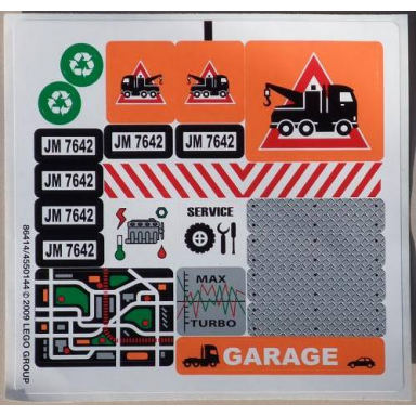 sticker sheet for set 7642 - 86414 4550144