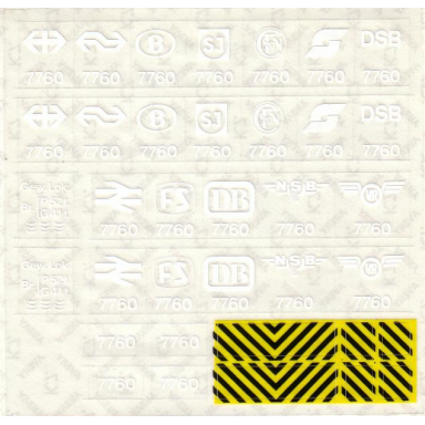sticker sheet for set 7760 - 191936