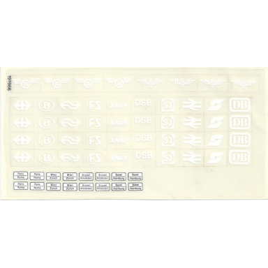 sticker sheet for set 7820 - second version - 191986