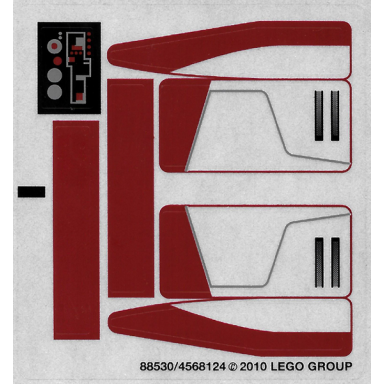 sticker sheet for set 8091 - 88530 4568124