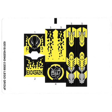 sticker sheet for set 8117 - 62018 4520943