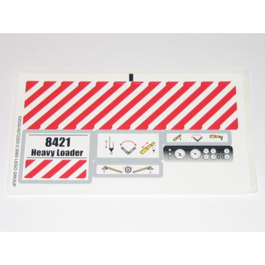 sticker sheet for set 8421 - 53535 4272325