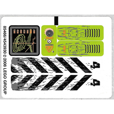 sticker sheet for set 8959 - 85466 4543930