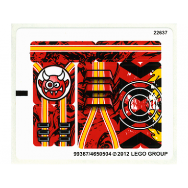 sticker sheet for set 9092 - 99367 4650504