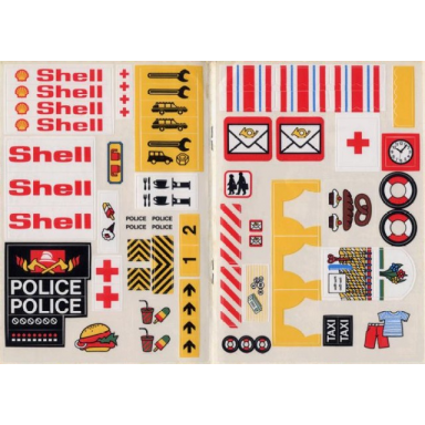 sticker sheet for book 200