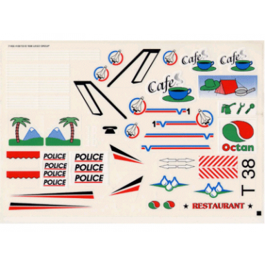 sticker sheet for book 697 - 71456 4106733