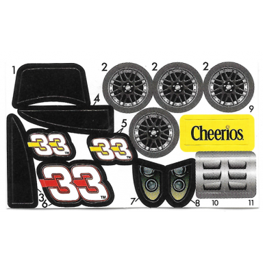 sticker sheet for gear gmracer3