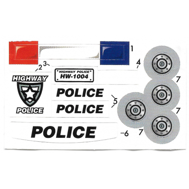 sticker sheet for gear gmracer6
