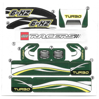 sticker sheet for gear mcdr4us