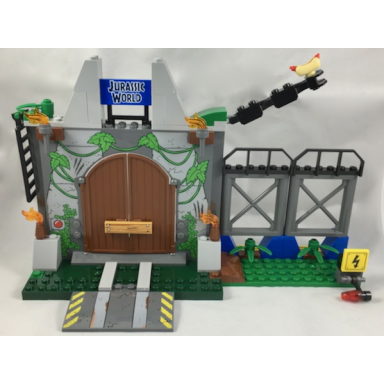 jurassic world gate - set 10758