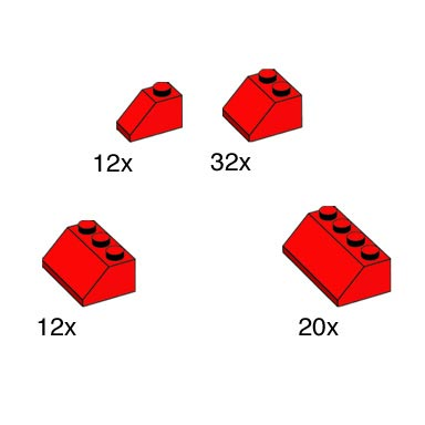 red roof tiles