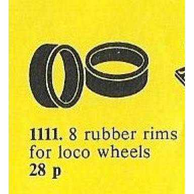 rubber rims for locomotive wheels
