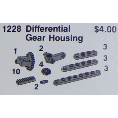 differential gear housing