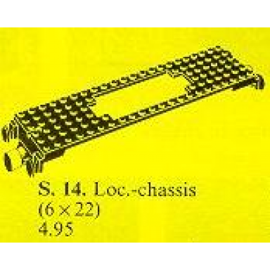 train motor plate with coupler