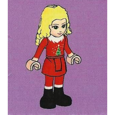 advent calendar 2012 friends day 6 - christina red christmas outfit