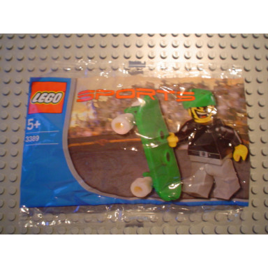 skateboarder bill chupa chups promotional polybag