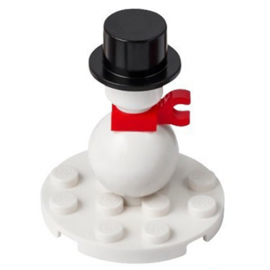 advent calendar 2023 friends day 6 - snowman with top hat