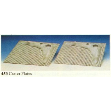 two crater plates