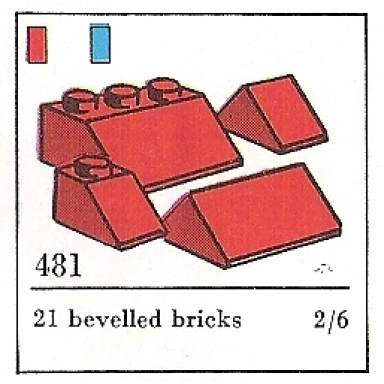 slopes and slopes double 2 x 3 and 2 x 1 red the building toy
