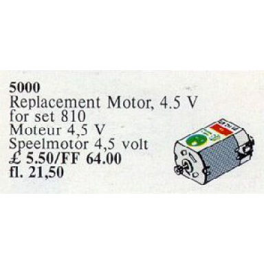 replacement 4.5v motor