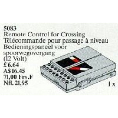 remote control for crossing