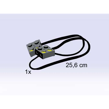 plates 2 x 2 with wire