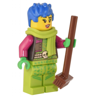 advent calendar 2022 city day 10 - raze with broom