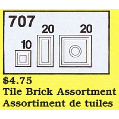 tile brick assortment