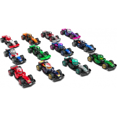 f1 collectible race cars complete series of 12 complete race car sets