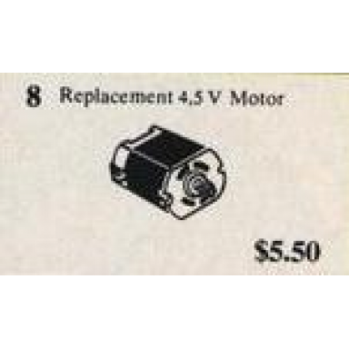 replacement 4.5v motor
