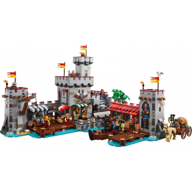 medieval seaside market