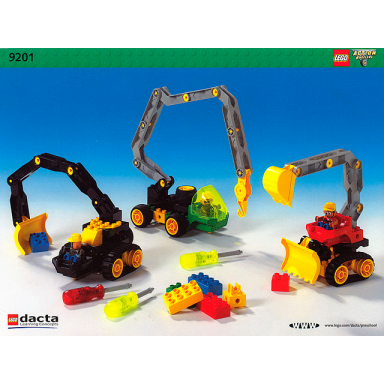 duplo toolo action wheelers medium set