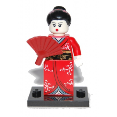 kimono girl series 4 complete set with stand and accessories